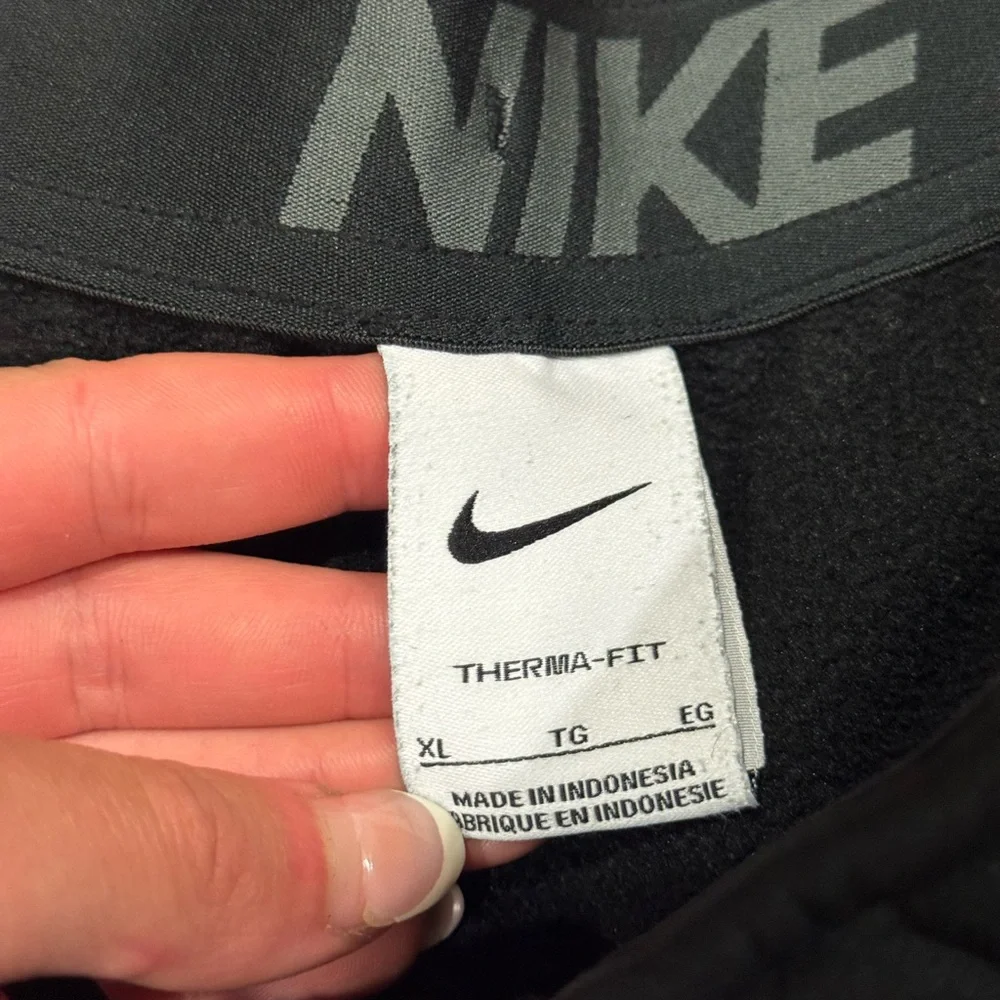 Nike Black Dri-Fit Jogger Sweatpants Size XL - Picture 2 of 4